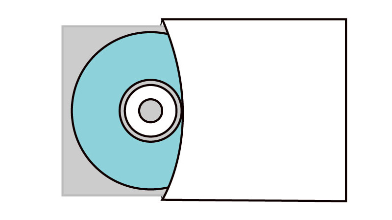 CDプレス,紙ジャケット,不織布