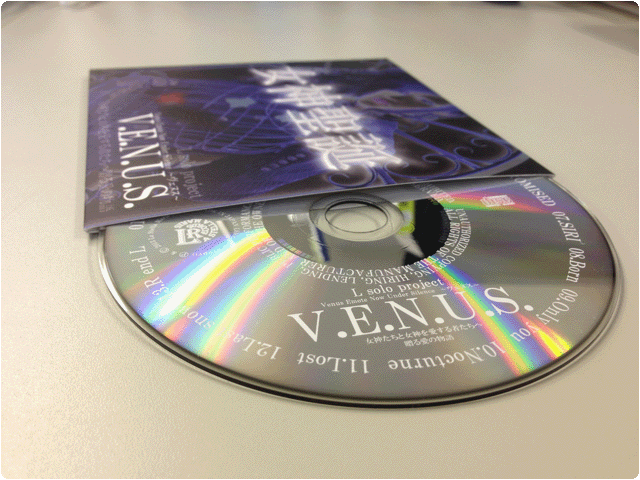 VENUS,CD盤面